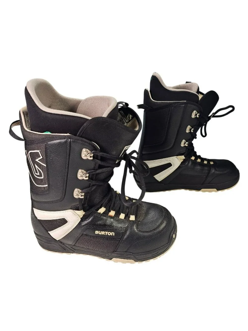 Burton Tribute Snowboard Boots Men's Size 12 Black Imprint Liner